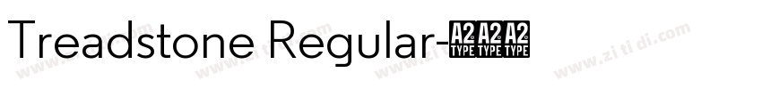 Treadstone Regular字体转换